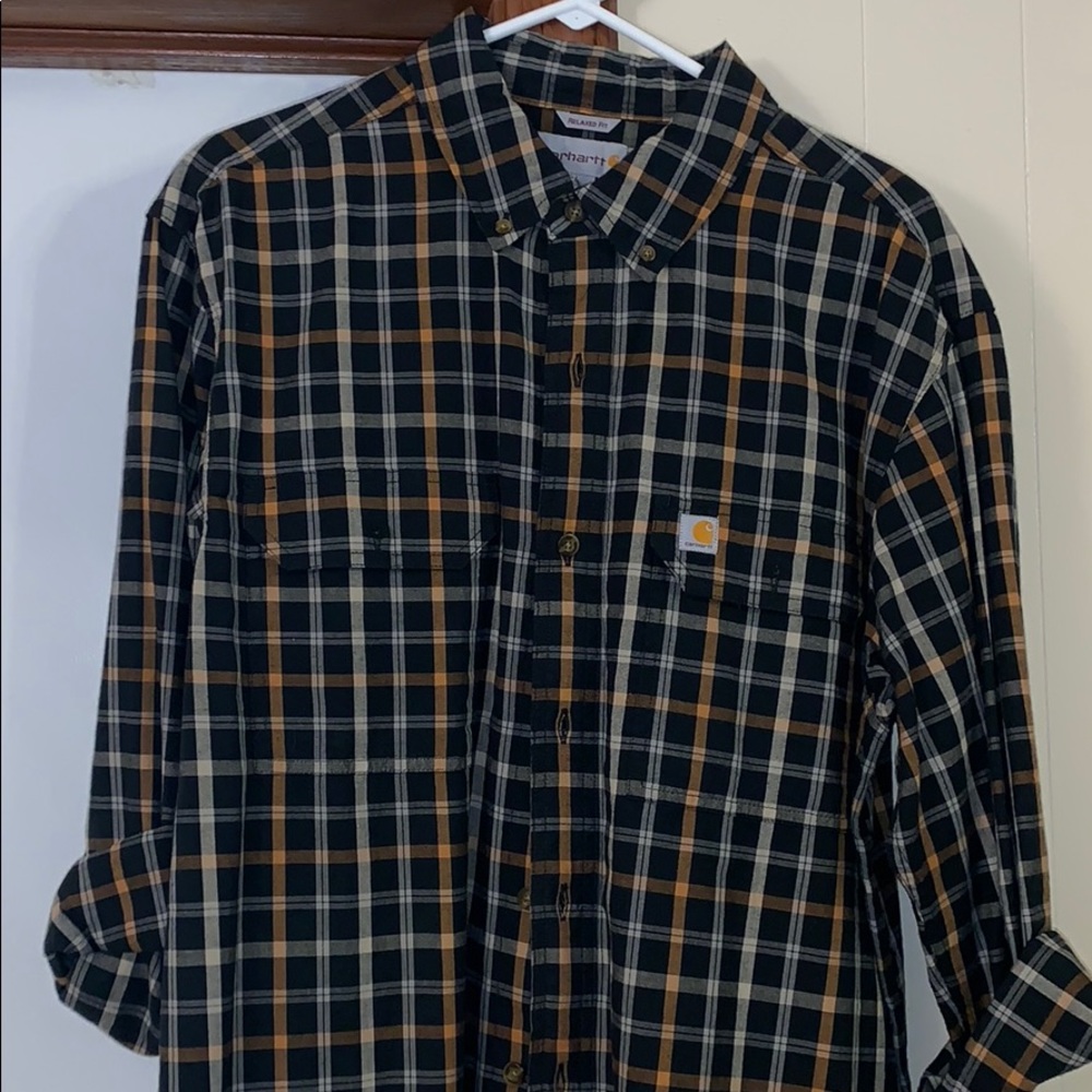 Carhartt - Relaxed Fit - 2 Pocket Button Down - L
